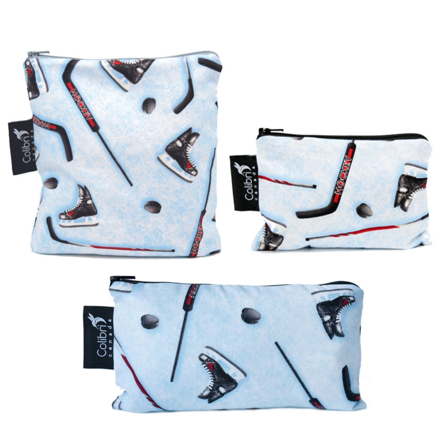 Hockey Snack Bag Set