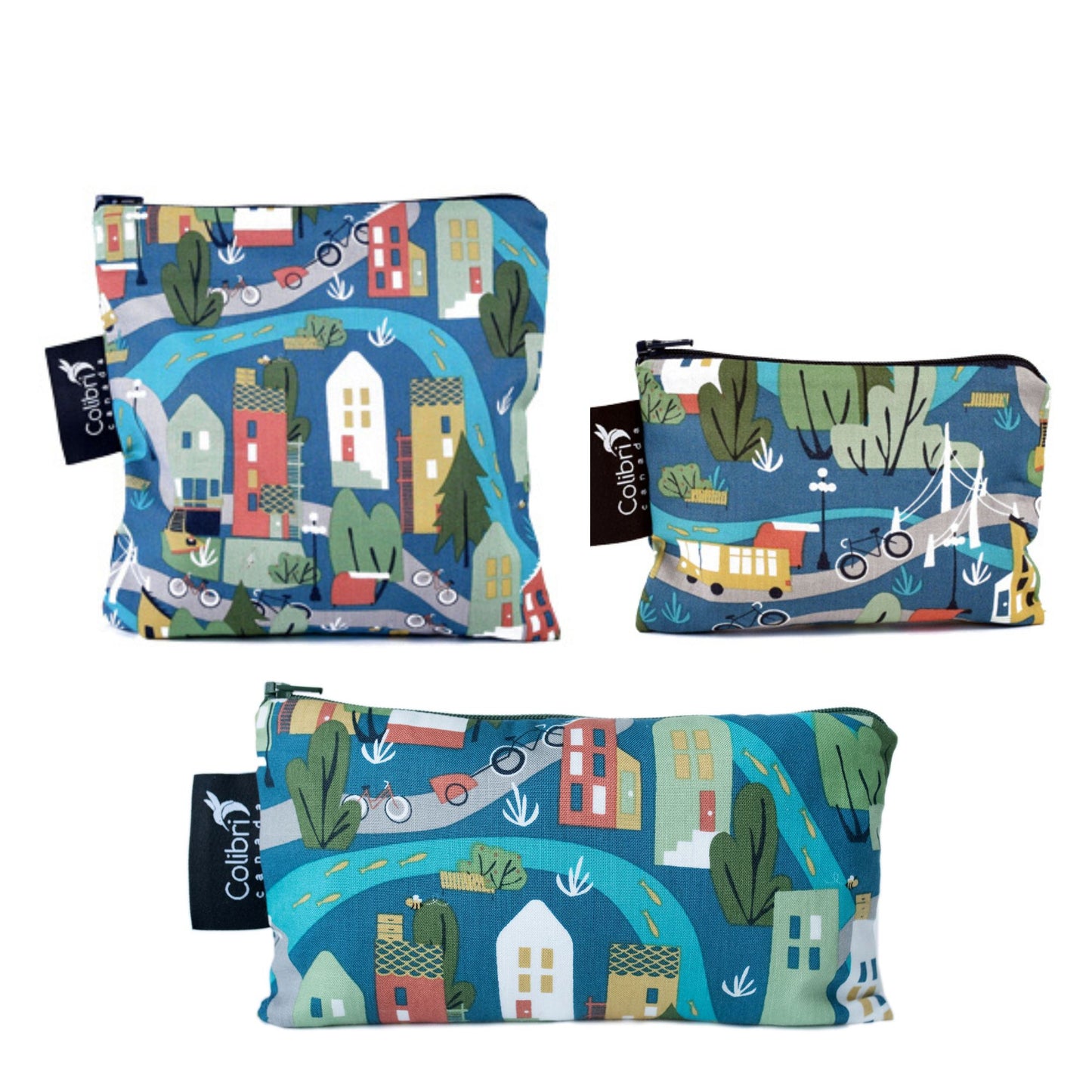 Urban Cycle Snack Bag Set