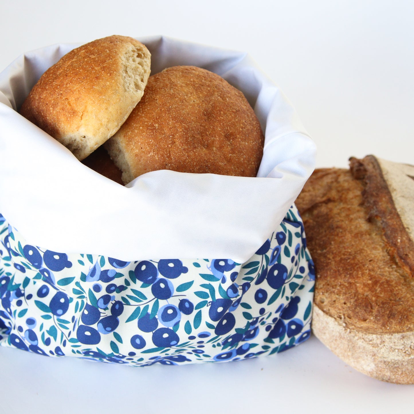 Reusable Bread Bag - Blueberry