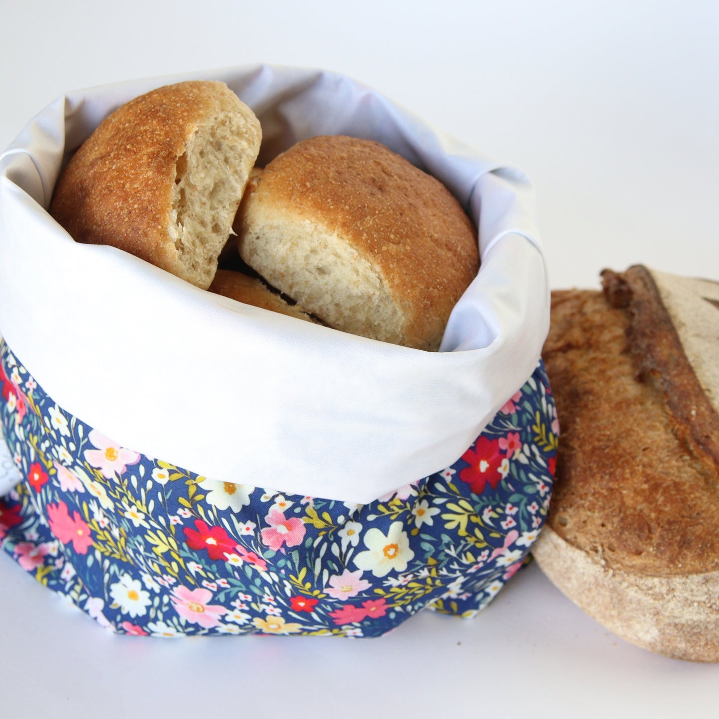 Reusable Bread Bag - Prairie Petals