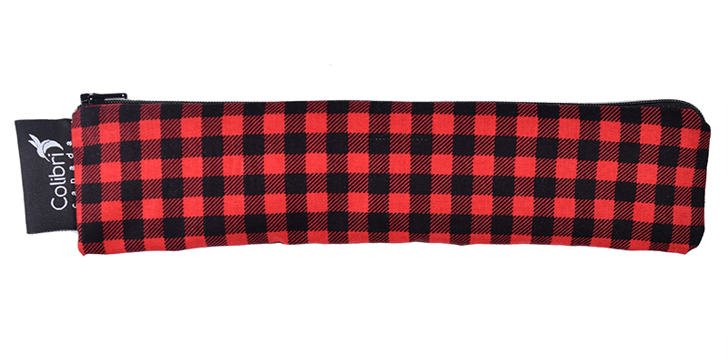 Plaid Reusable Snack Bag - Wide