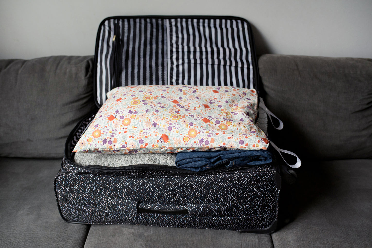 Wild Flowers Extra Large Wet Bag