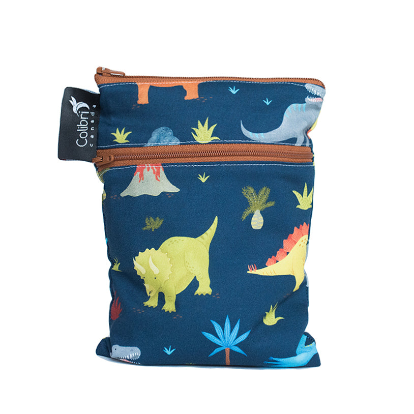 Dinosaurs Mini Double Duty Wet Bag
