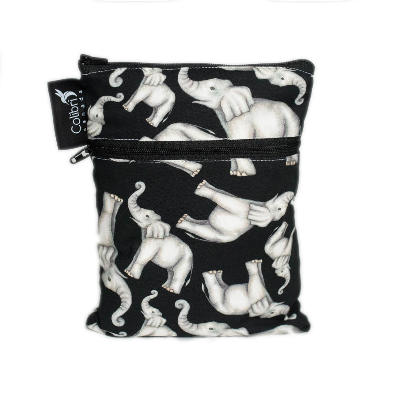 Elephant Mini Double Duty Wet Bag