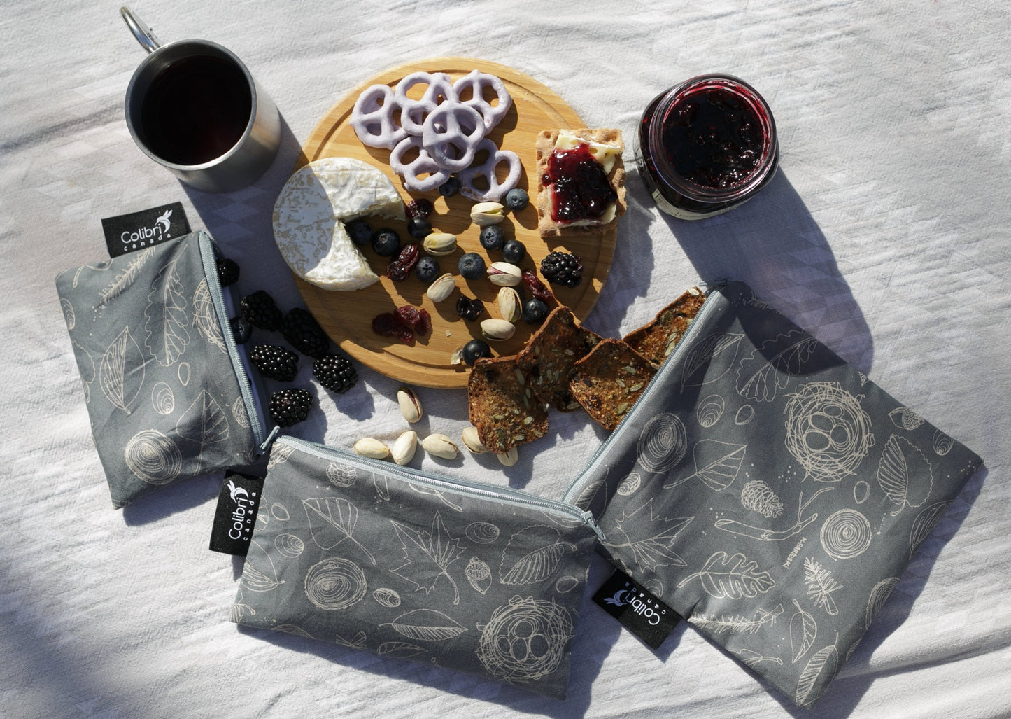 Nest Reusable Snack Bag - Medium