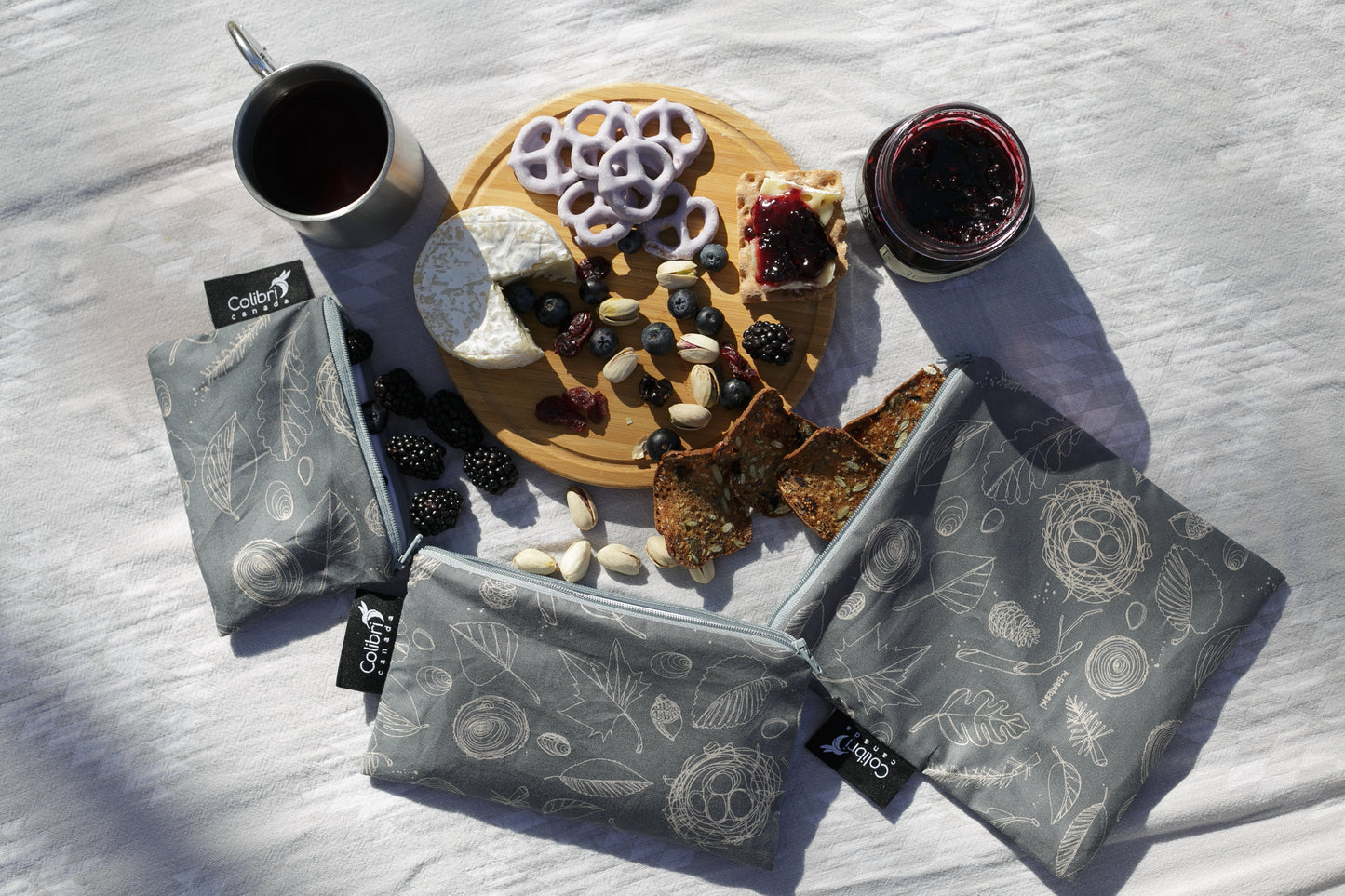 Nest Reusable Snack Bag - Large