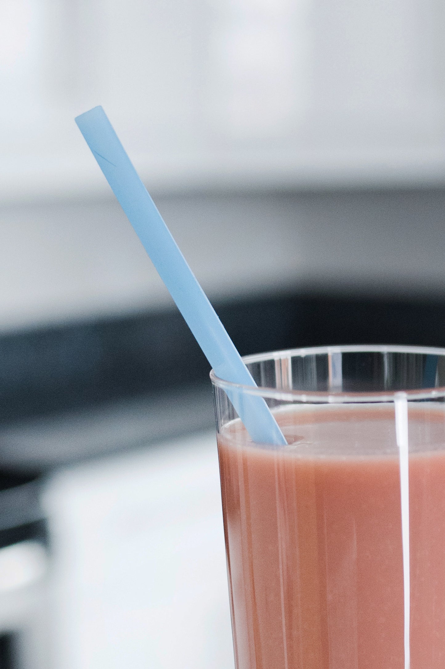 Reusable Silicone Straw - SINGLE - Blue