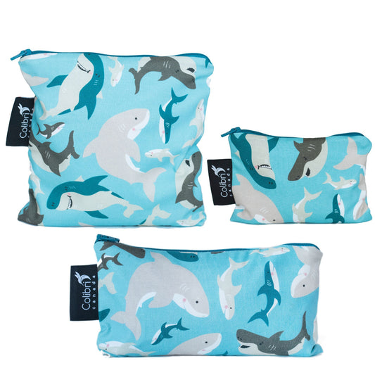 Sharks Snack Bag Set