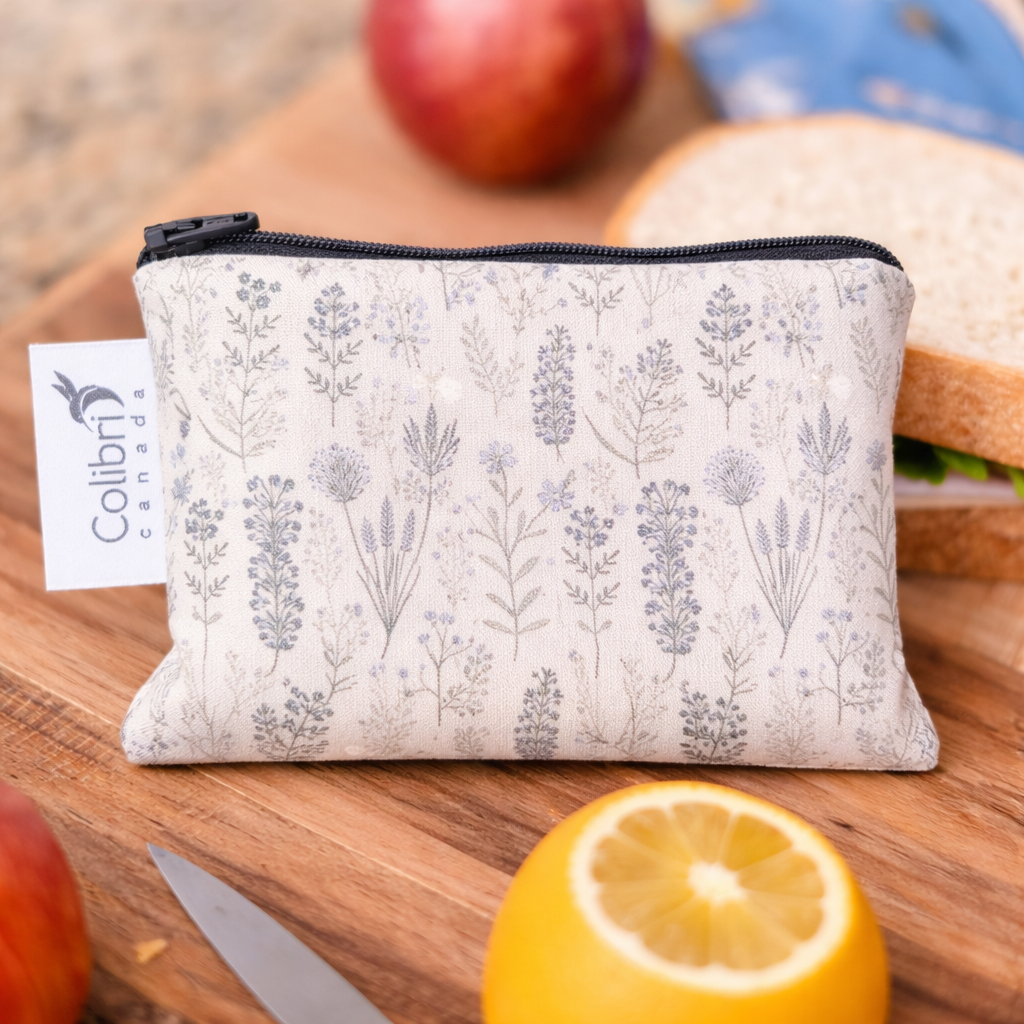 Corn Flower Reusable Snack Bag - Small
