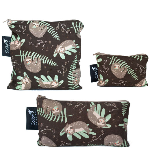 Sloths Snack Bag Set