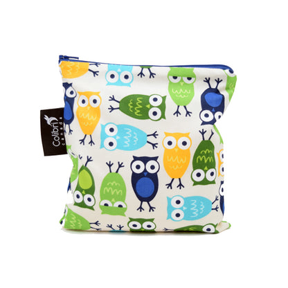 Owls Reusable Snack Bag - Large