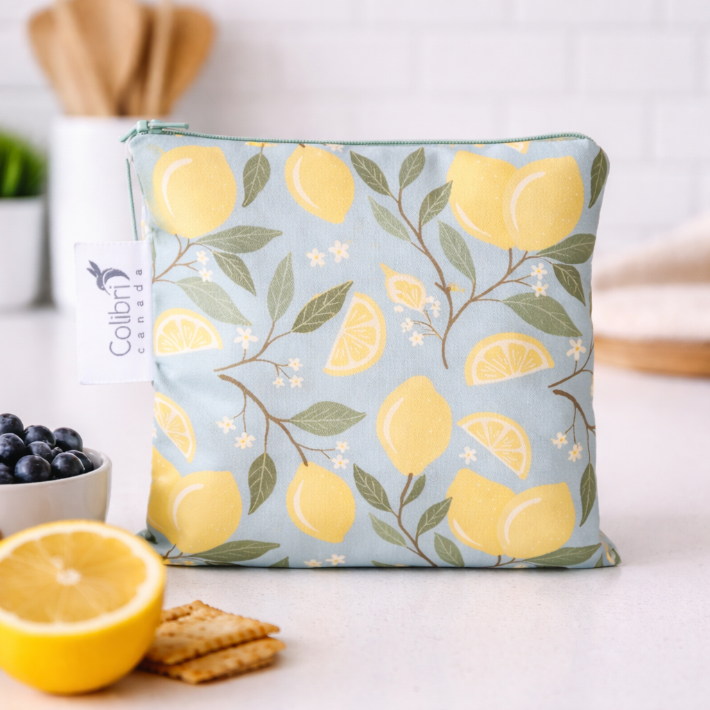 Lemon Grove Reusable Snack Bag - Large