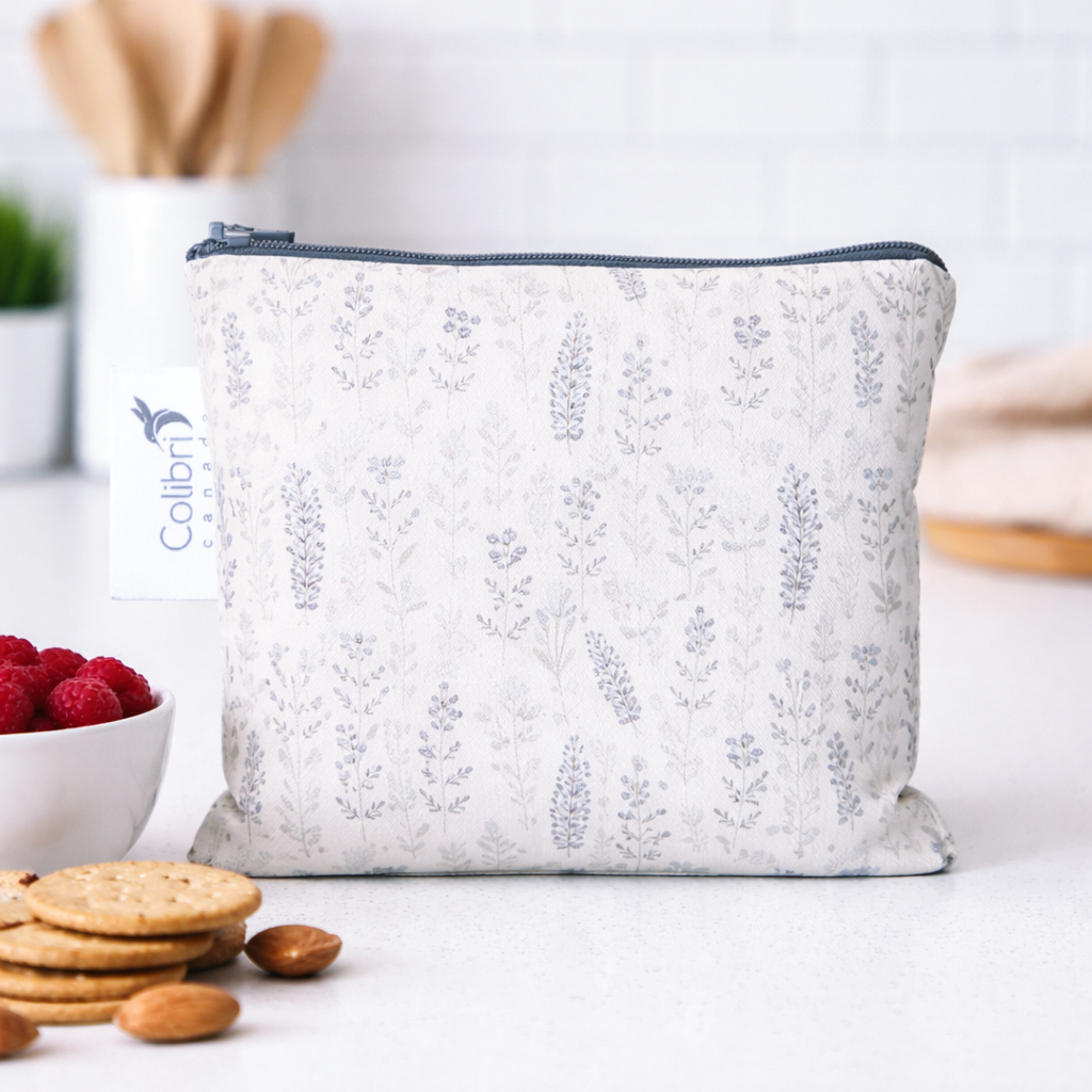 Corn Flower Reusable Snack Bag - Large