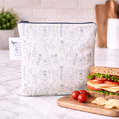 Corn Flower Reusable Snack Bag - Large