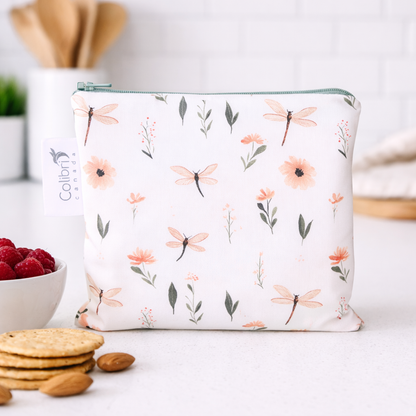 Dragonfly Reusable Snack Bag - Large