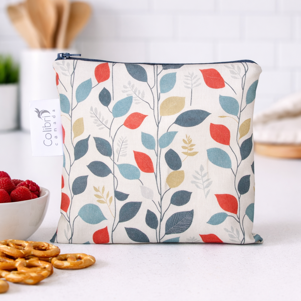 Nordic Vines Reusable Snack Bag - Large