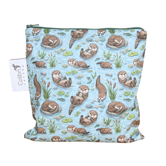 Otterly Adorable Reusable Snack Bag - Large