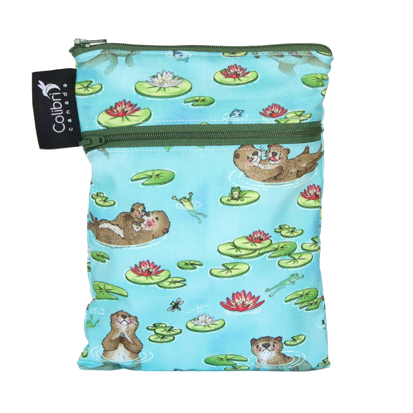 Otters Mini Double Duty Wet Bag