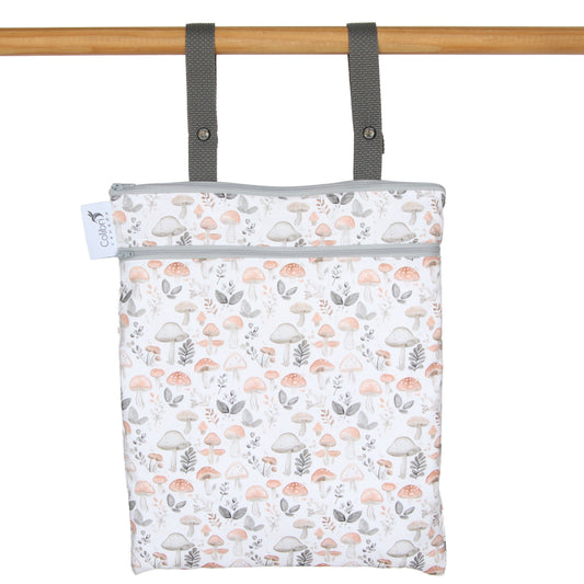 Wild Mushrooms Double Duty Wet Bag