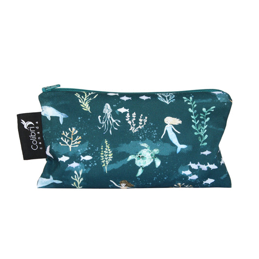 Mermaids Reusable Snack Bag - Medium