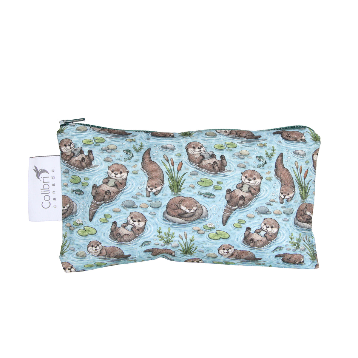 Otterly Adorable Reusable Snack Bag - Medium