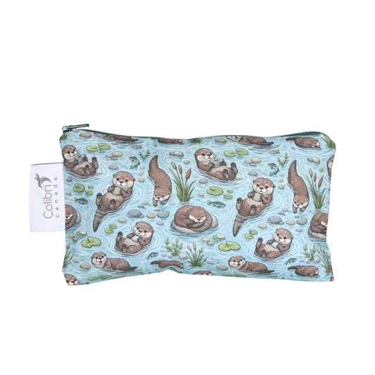 Otterly Adorable Reusable Snack Bag - Medium