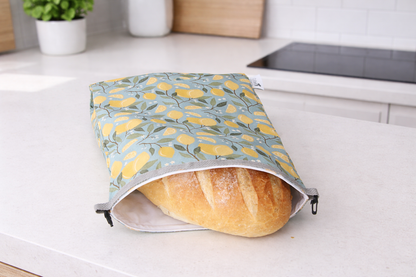 Reusable Bread Bag - Lemon Grove