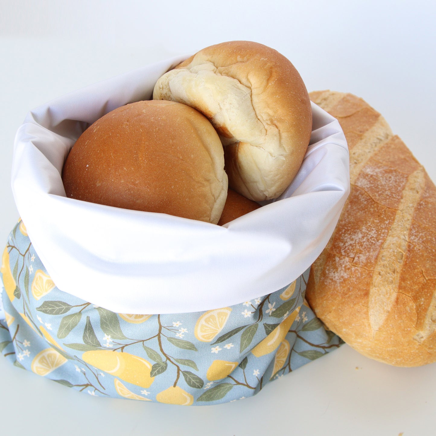 Reusable Bread Bag - Lemon Grove