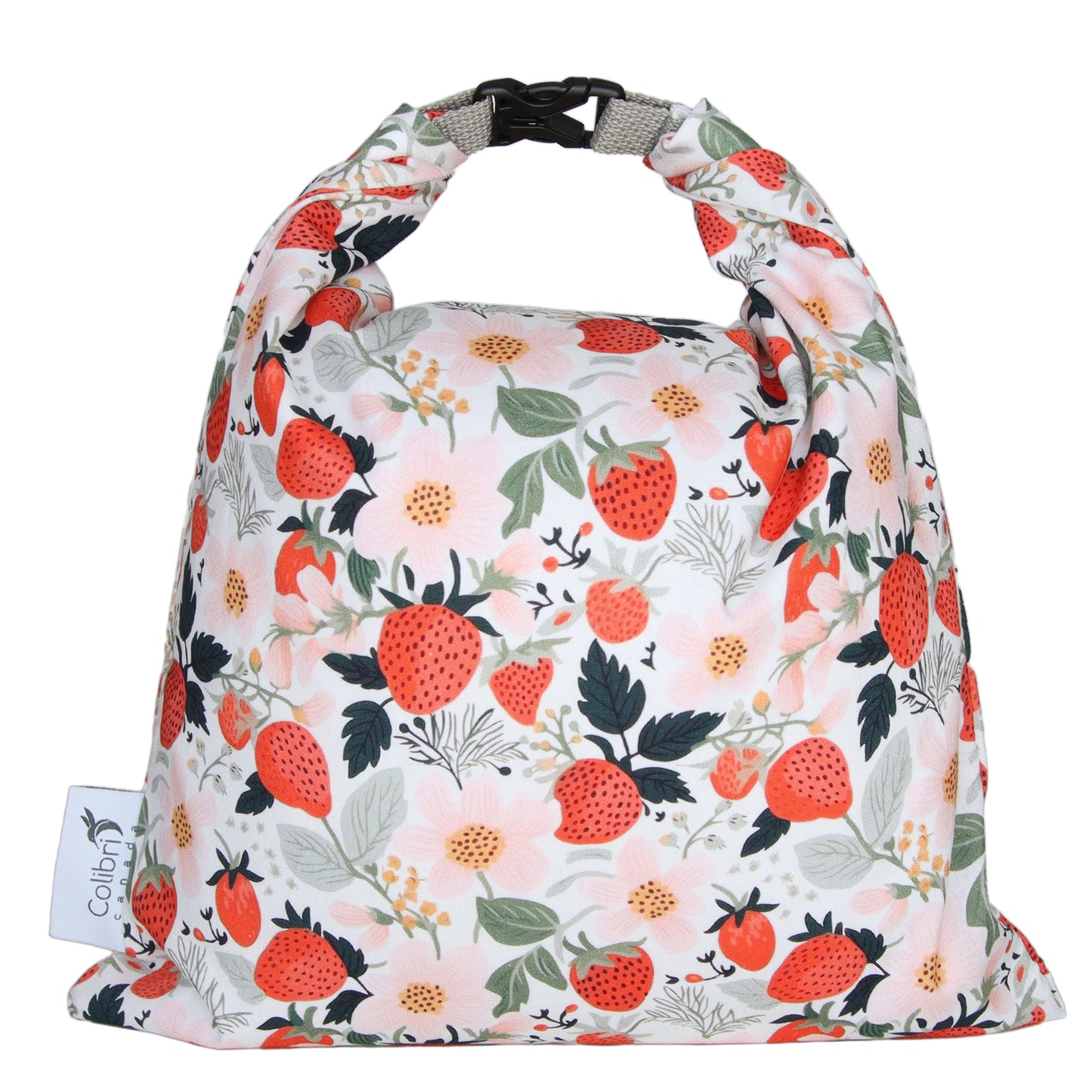 Reusable Bread Bag - Strawberry Patch