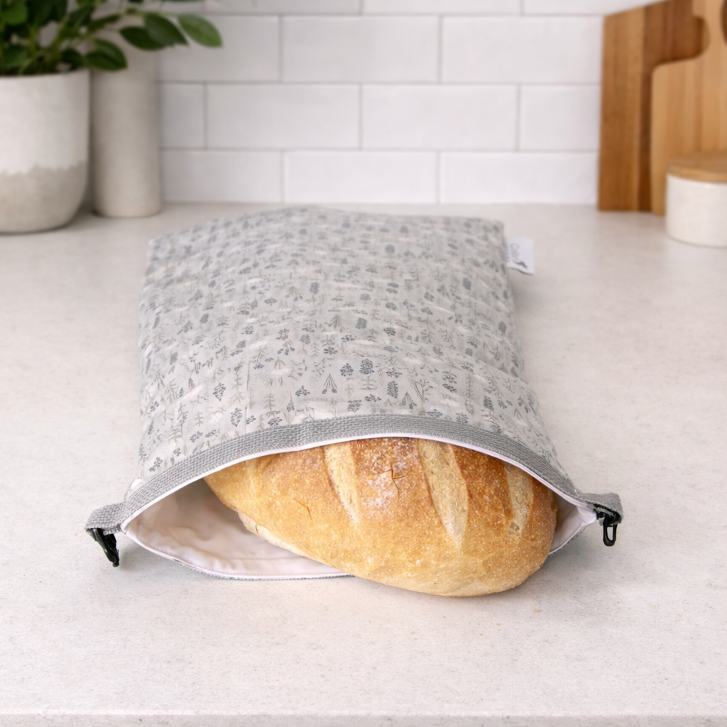 Reusable Bread Bag - Corn Flower