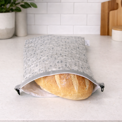 Reusable Bread Bag - Corn Flower