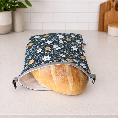 Reusable Bread Bag - Daisy