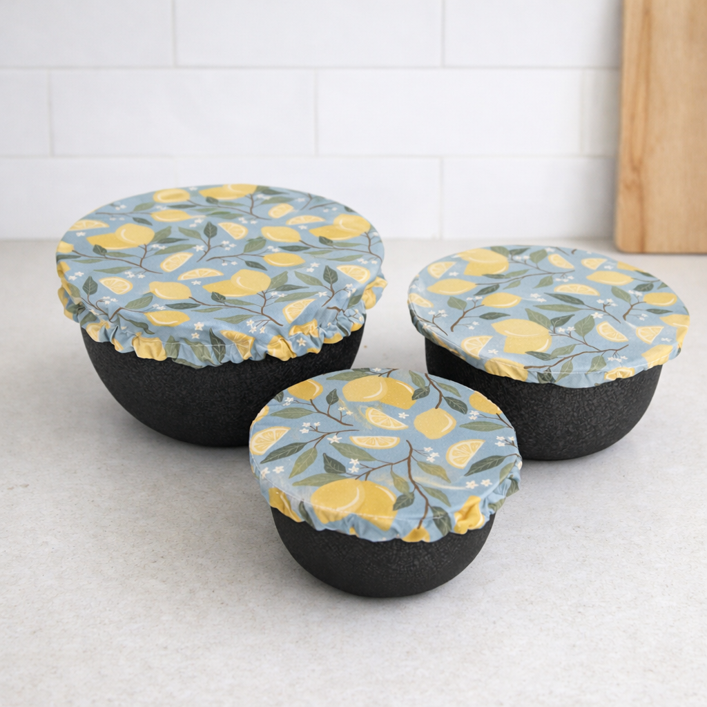 Bowl Cover Set - Lemon Grove