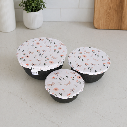Bowl Cover Set - Dragonfly