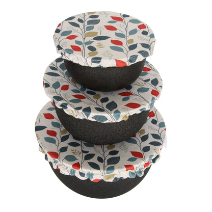 Bowl Cover Set - Nordic Vines