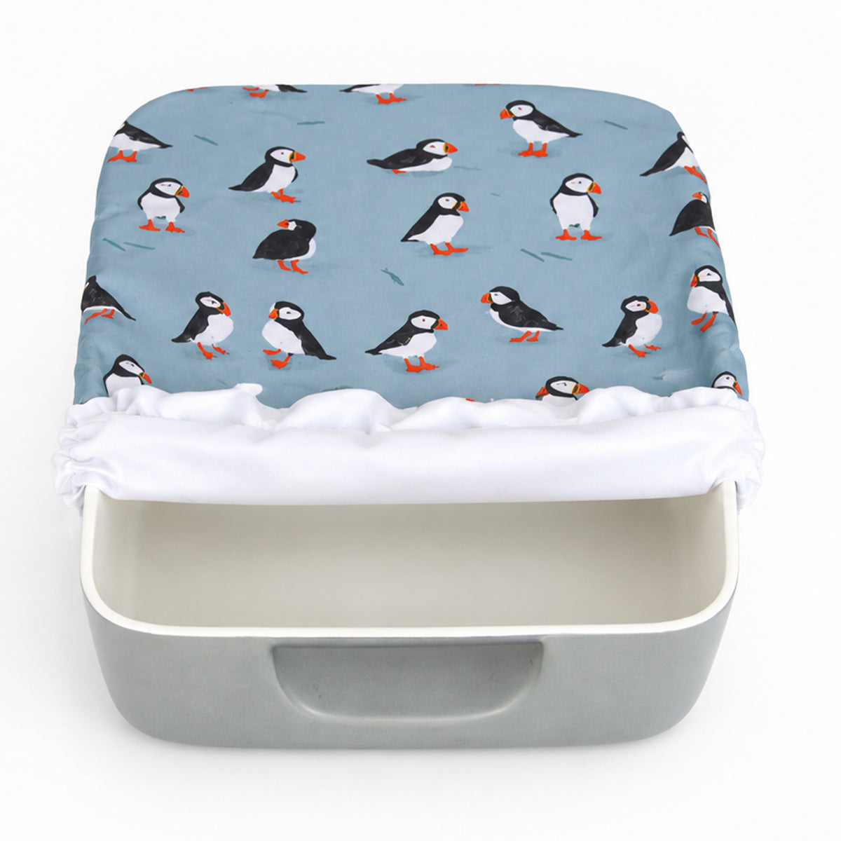 Casserole Cover - Puffins