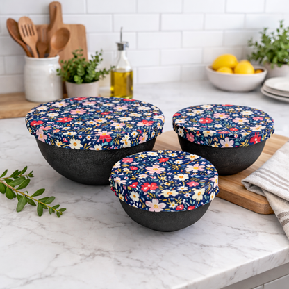 Bowl Cover Set - Prairie Petals