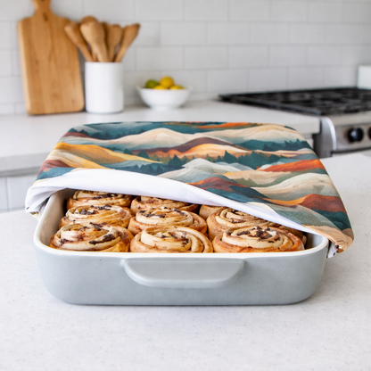 Casserole Cover - Mountains