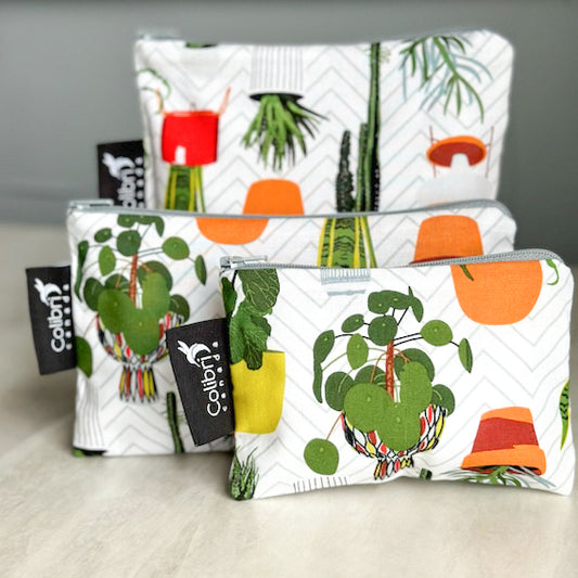 House Plants Snack Bag Set