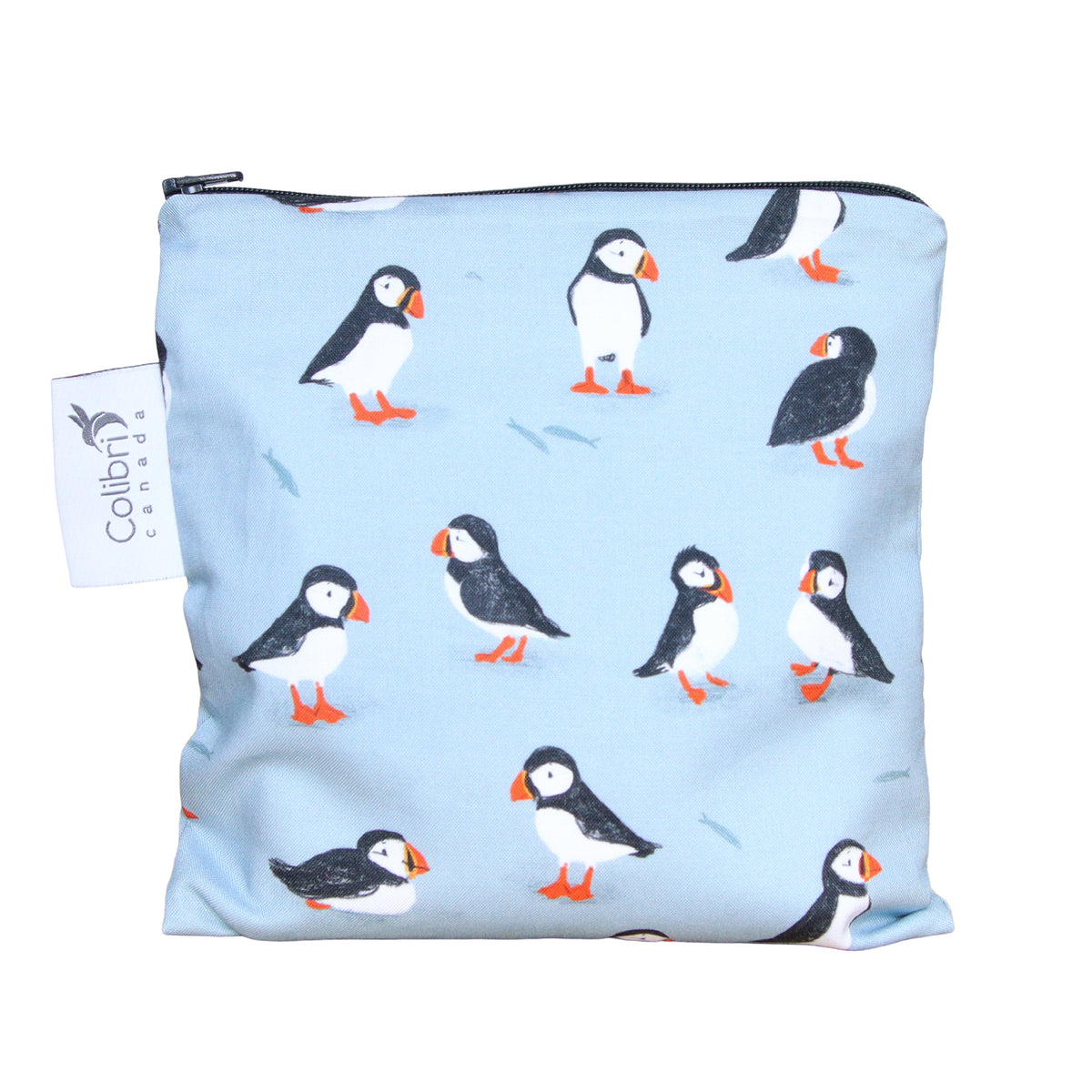Puffins Reusable Snack Bag - Large