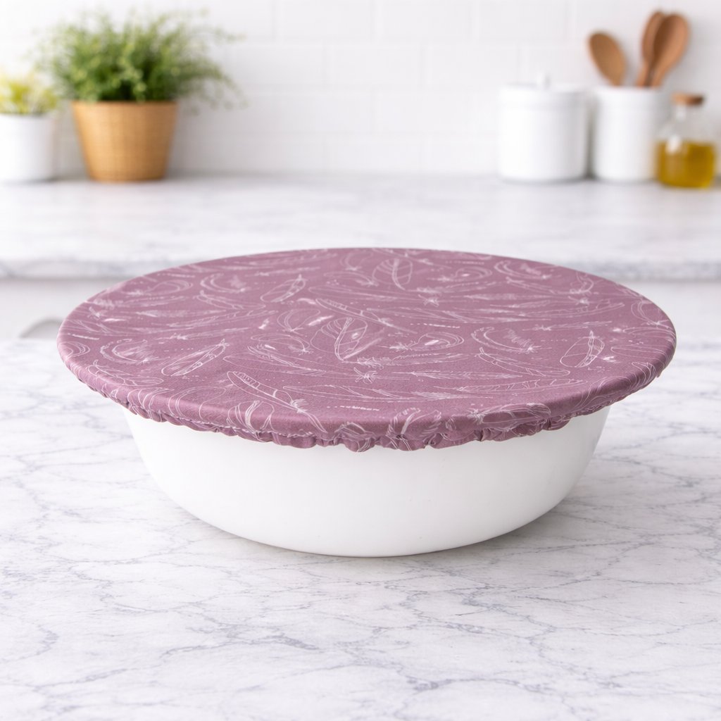 Extra Large Bowl Cover - Feather