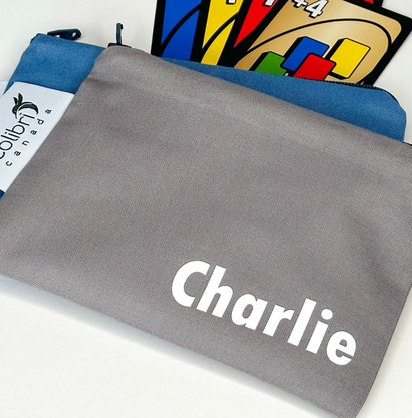 Personalized Solid Colour Reusable Snack Bag