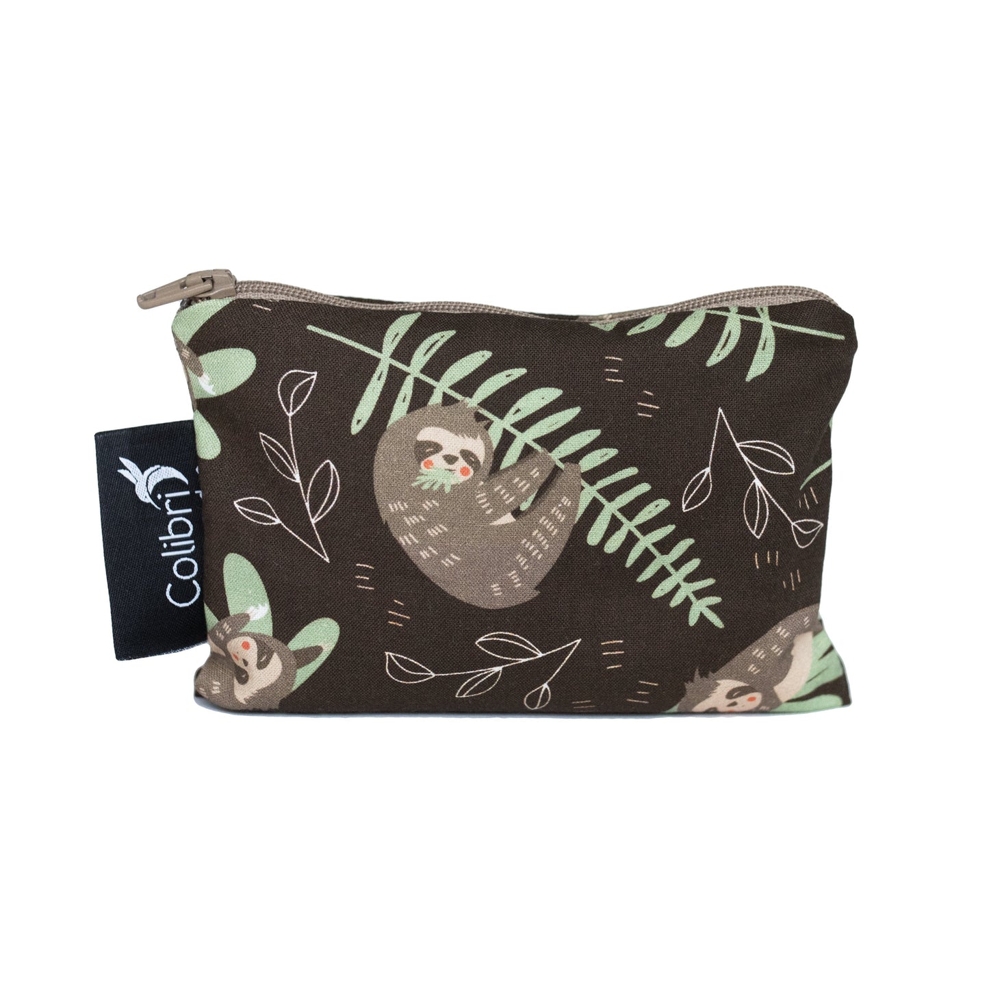 Sloths Reusable Snack Bag - Small