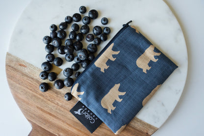 Bears Reusable Snack Bag - Small