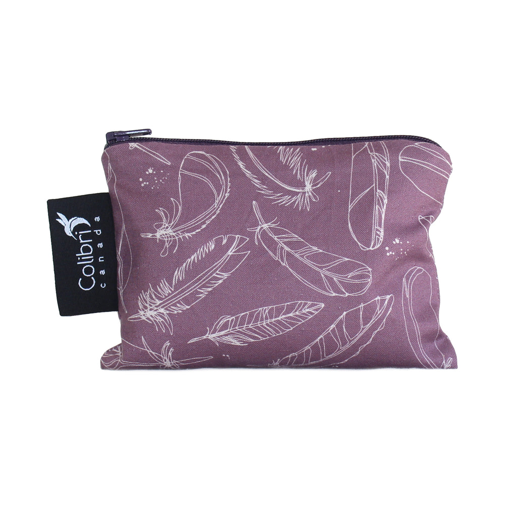 Feather Reusable Snack Bag - Small