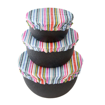 Medium Bowl Cover - Summer Stripes