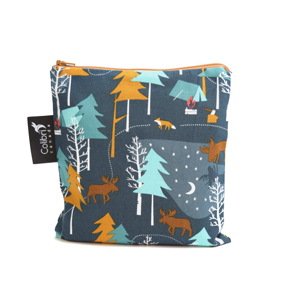 Camp Out Reusable Snack Bag - Large