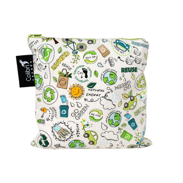 Recycle Reusable Snack Bag - Large