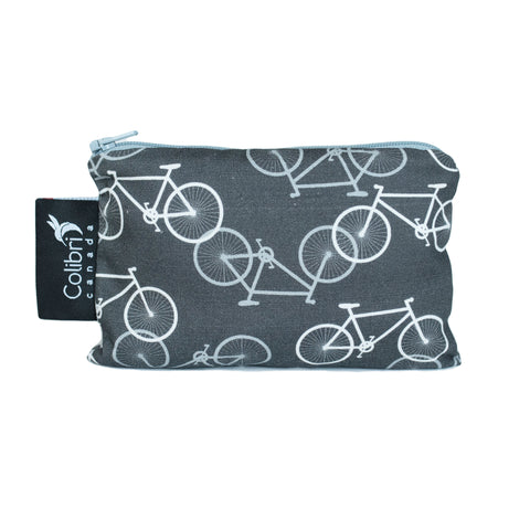 Bikes Reusable Snack Bag - Small