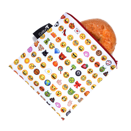 Emoji - Reusable Snack Bag - Large
